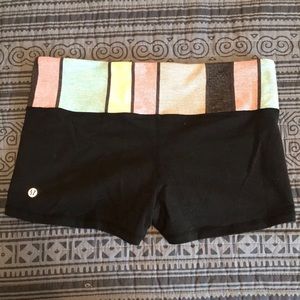Lululemon spandex shorts